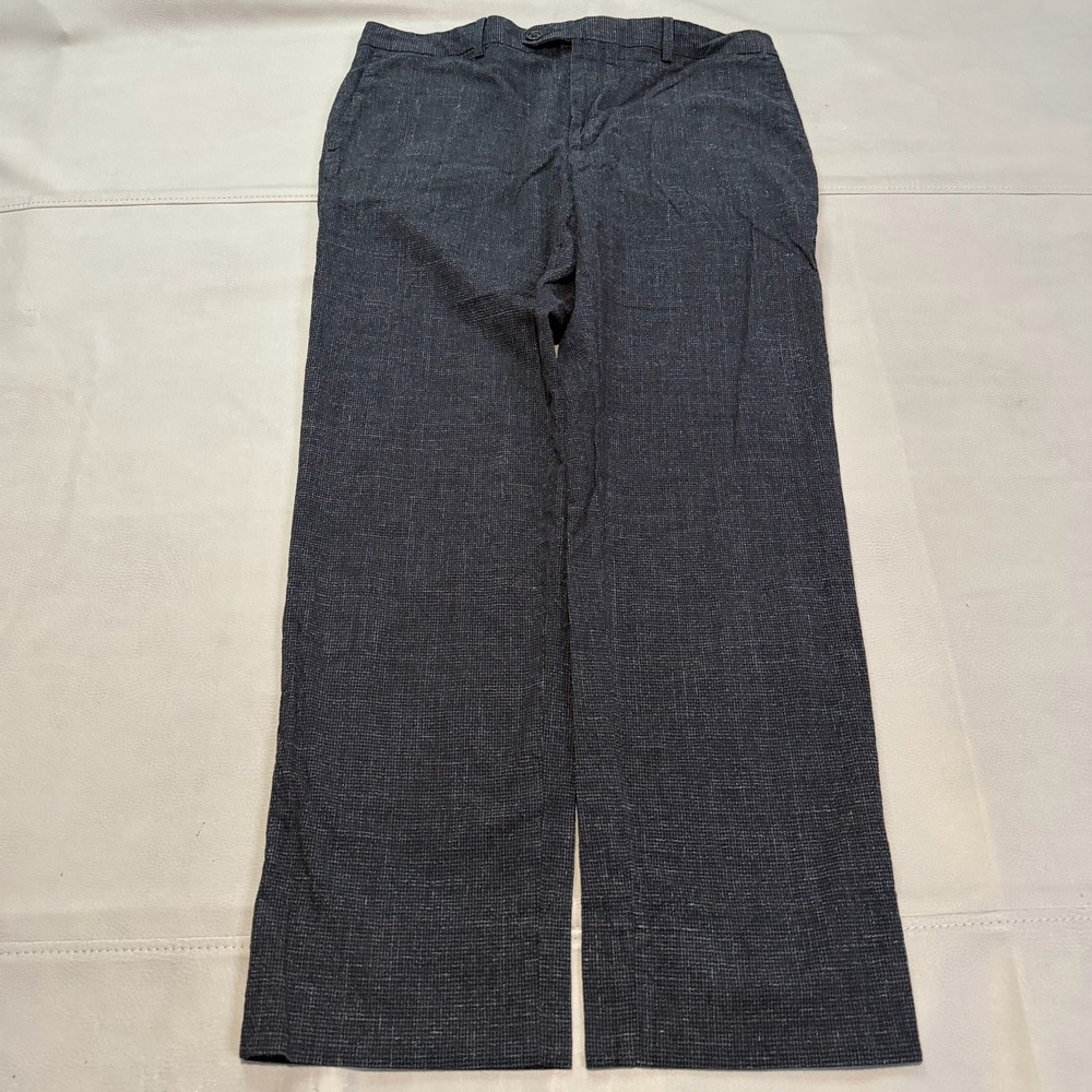 Tessuti di Sondrio Cotton Stretch‎ Dress Slack Pant Charcoal Gray Men-34x32-5028